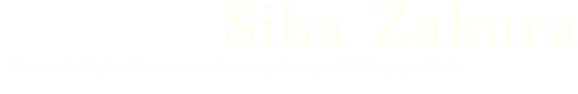 Shiba Zakura